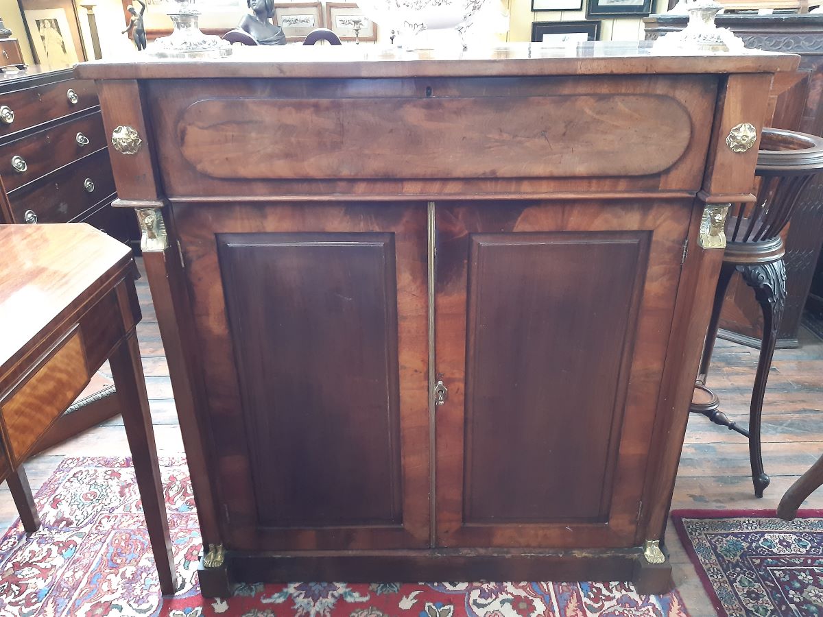 Late Regency mahogany chiffonier